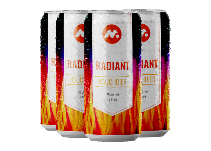 Radiant Rauchbier cans