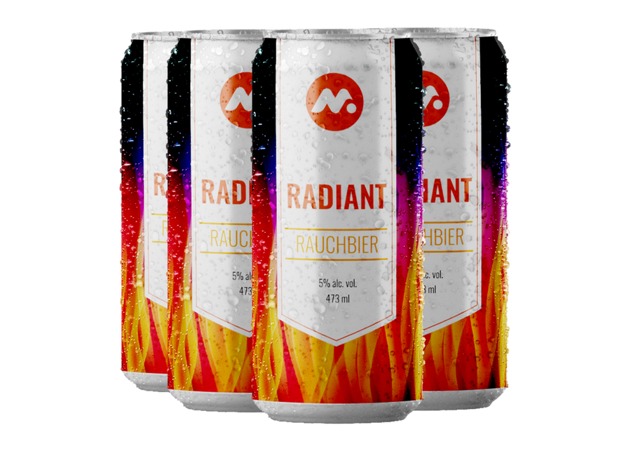 Radiant Rauchbier cans