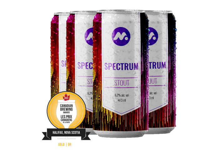 Spectrum Stout cans