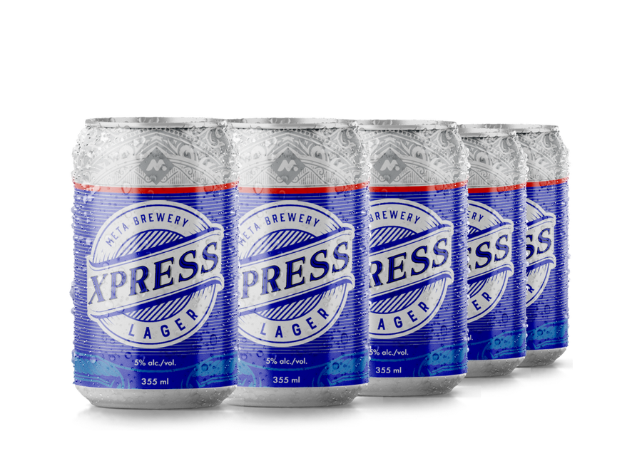 Xpress Lager cans